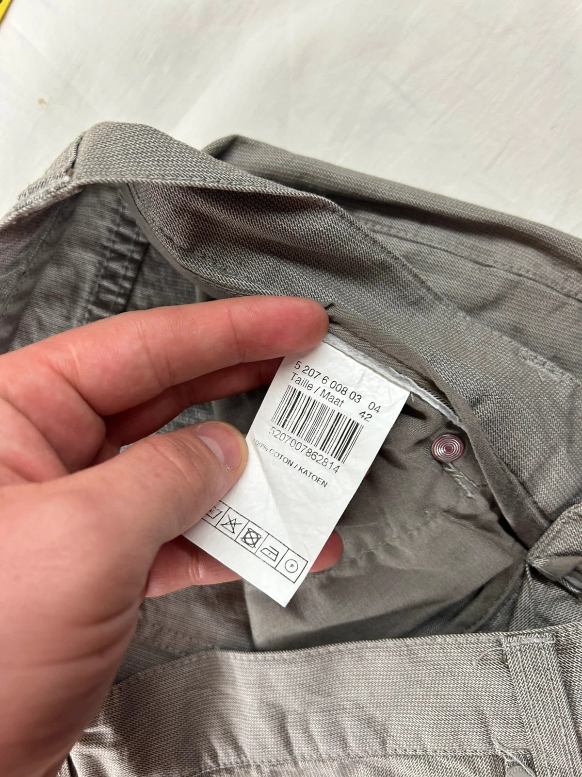 Chino vintage gris studio Armand thierry – photo 10
